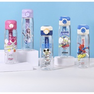 550ML Lotso Ultraman Elsa Mickey Spiderman Tritan Drinking Bottle Water Bottle
