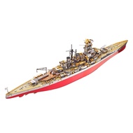 Piececool 3D Puzzles for Adults Metal Battleship Model Kits, Kongou Warship 3D Metal Models Building