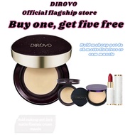 Ready Stock dirovo Cushion Cream BB Concealer Liquid Foundation Portable Sweat-Proof Long-Lasting No Makeup Genuine Set