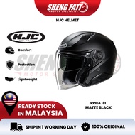 HJC RPHA 31 Solid Full Face Helmet Motor Visor Topi Keledar Keselamatan Full Face Superbike SIRIM Bl