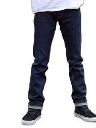 BUTIK BIN"S-CELANA JEANS RERGULER FIT PRIA BLU BLACK/CELANA JEANS MODEL TERBARU