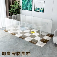 Cat Cat Fence Transparent Dog Fence Pet Dog Fence Indoor Small Dog Teddy Dog Cage Rabbit Nest Fence