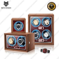 Watch Winder Box Automatic 1/2/4 slot Watch Box storage Quiet motor watch box