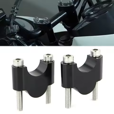 For Suzuki DR125 DR200 DR250 DR350 DR600 DR650R DR750 DR800 7/8" 22mm Handlebar Fat Bar Riser Mounti