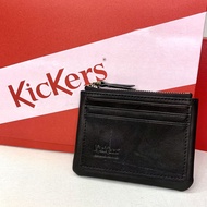 Kickers Card Holder With Coin Purse Wallet Leather 87154