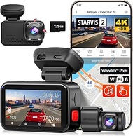 REDTIGER VC70 4K + 2.5K Dashcam Car, STARVIS 2 IMX678 x Wondrix HDR Black Light Night Vision, 5.8GHz