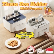 [SG] Tissue Box Holder ⚡️ Home Storage Phone Stand Remote Control Home Organisation