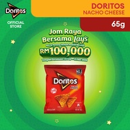 Doritos Tortilla Chips Nacho Cheese 65g / Doritos Tortilla Perisa Keju Nacho 65g