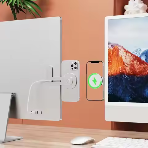 Magnetive Charger Table Stand Wireless Charger Holder for Magsafe Bracket Laptop Holder for Apple Ma