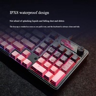 FURYCUBE IP98 Wireless Tri-Mode Silent Keyboard – High-Value Aesthetics, Mechanical Feel, Water-Resi
