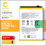 Battery For OPPO A3X 4G CPH2641 / A3 PRO 5G CPH2639 / A3 5G CPH2683 BLPA77 (5100mAh)