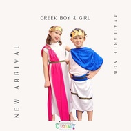Local Seller Kids Children’s Greek Roman Traditional Costume Ethnic Wear School Event Racial Harmony