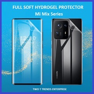 XiaoMi Mi Mix 4 / Mi Mix 2S Front Back Full Cover 3D Soft Hydrogel Screen Protector