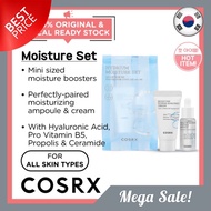 COSRX Hydrium Moisture Set Travel Kit Hydrating Hyaluronic Acid 2x10ml Hylauronic Acid Hydrating Moi