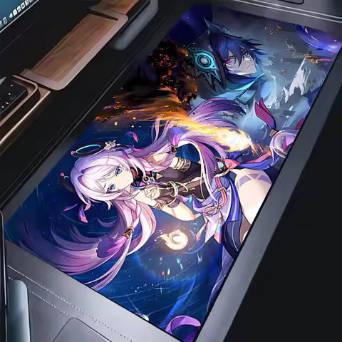 Genshin Impact Citlali Mouse pad Large e-sports game player learning platform laptop keyboard pad no