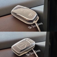 เคสใสรีโมทรถ Toyota Innova Zenix HEV 2023  ครอบรีโมท 360 องศา หุ้มทั้งหมด (2023 Ultra Thin See Through Transparent TPU Key Case) Toyota Key Sets Model  ALL-NEW TOYOTA INNOVA ZENIX