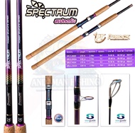 คัน เบ็ด Pioneer Spectrum - 10ฟุต เวท 20-40lb  มีทั้งเบท และ สปินนิ่ง วงไกด์สีไทเทเนี่ยม- รีลซีทฟูจิ