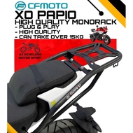 CFMOTO PAPIO XO 125 HIGH QUALITY MONORACK TOP BOX PAPIOXO125 PAPIO XO125