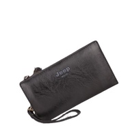 [Ready Stock] Jeep Bulou Men`s Long Zipper Wallet - zip purse - fashion wallet - zipper clutch - men zipper
