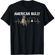 American Bully Dog Heartbeat Xl American Bully T-Shirt