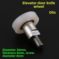 Suitable for elevator car door knife wheel  collision 3100 accessories D1 30  8  M8