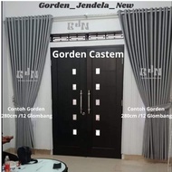 FULL CURTAINS WIDE 12 WAVES 10 WAVES 8 WAVES 6 WAVES Plain curtains blackout imfort door curtains mi