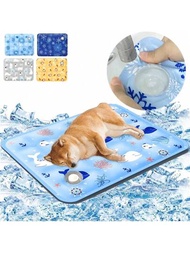 寵物注水冷却墊,冷却床墊,自冷卻墊墊,適用於狗貓室內和室外
