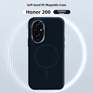 Xian Ge Li | Honor 200 pro New Model Frosted Magnetic Absorption Protective Case Resin Hard Shell Wi