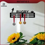 [SONONIA] Wall Mount Medal Hanger Display Rack Sports Award Display Shelf for Living Room
