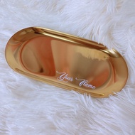 Customise Metal Plate Gold Plate