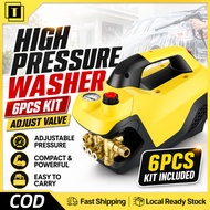 High Pressure Water Jet 5800W 200Bar Portable Car Cleaner Wash Machine Heavy Duty Home Cleaning