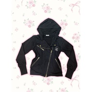 Black Jacket Biker Emo Punk Goth Visual Kei Rock Black