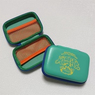 日本 CABLE MONSTER 綠色硬殼 耳機 AIRPOD 收納盒