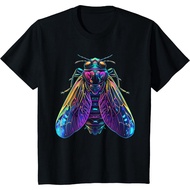 Cicada Insect Bug Colorful Entomology Entomology Premium Distro Kids T-Shirt