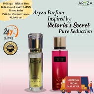 ARYZA PURE SEDUCTION VICTORIA SECRET INSPIRED PERFUME WANGIAN INSPIRASI MESRA SOLAT TAHAN LAMA 99.99 ORI