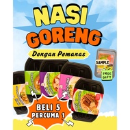 Chef Zam FRIED RICE WITH HEATING PACK READY TO EAT RTE Single Meal halal food