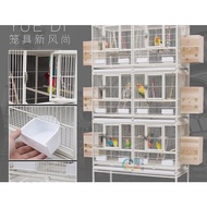 Baru 3 Layer Bird Cage with 6 Partition Reban Ayam Sangkar Burung reban Ayam serama 6 pintu Sangkar 