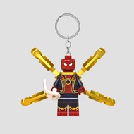 GANTUNGAN Dhis Project Keychain LEGO Minifigure Spiderman Tom Holland Endgame Marvel