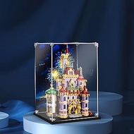 Acrylic Display case with Screw for Lego® Beauty and The Beast Castle 43263(Lego Set is not Included