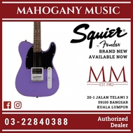 Squier Sonic Esquire H Electric Guitar w/Black Pickguard, Laurel FB, Ultraviolet