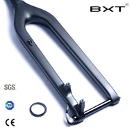 BXT Carbon rigid fork 29er Carbon MTB Fork Tapered Thru Axle 15mm mountain bike 29" 3k Matte boost 110mm WARRANTY Black