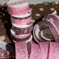 AMBER Collage Tape, Angel Wings Strawberry Decorative Tape, Ins Kawaii Stars DIY Tape