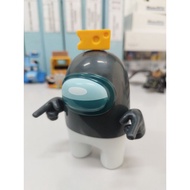 Among Us Bizak Grey & White figure