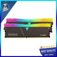 Ram V-COLOR PRISM PRO RGB BLACK 16GB(8X2) DDR4 3200MHZ LONGDIMM
