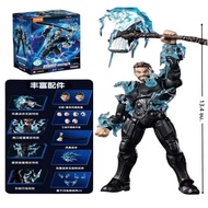 ใหม่ Blokees Avengers Thor Iron Man Mk85 Building Block ประกอบของเล่น Action Figure เคลื่อนย้ายได้เก