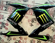 Half Fairing  Sayap Samping Yamaha Byson Karbu