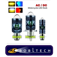 BOBLTECH Vespa Led Hs1 H4 H6 P15D BA20D Automatic Motorcycle Light AC DC