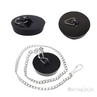 JoJo Tub Stopper Silicone Drain Stopper with Ring for Bathroom Bathtub Laundry