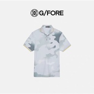 GFORE Spring 2023 New Men's Printed Slim Fit Fashion POLO Shirt gfore