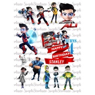 Customizable Icing Image Edible Image for Cakes and desserts A4 Size, A3 size